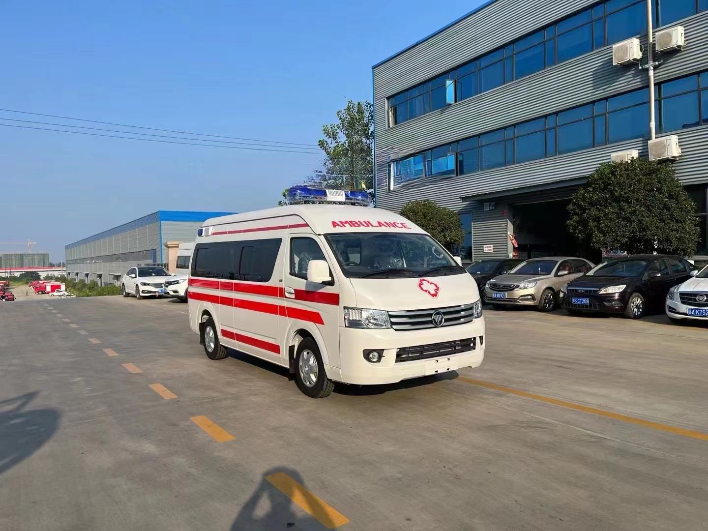 Top Ambulance for Sale Rescue Vehicle Ambulance New First Aid Brand Classic Ambulance for Sale