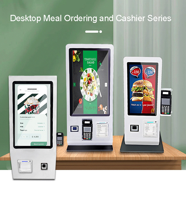 All-in-One Self-Order Kiosk for Retail Food and Hospitality Solutions