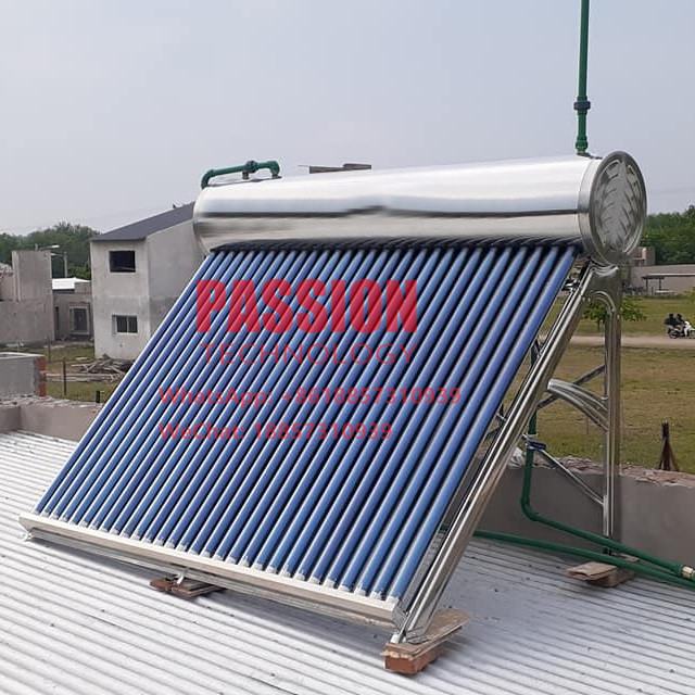 300L 304 Stainless Steel Presssure Solar Water Heater 200L Pressurized Solar Collector