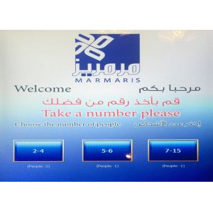 Digital Wireless Bank Queue System/Queuing System With Printing Ticket