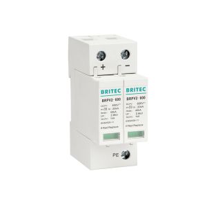 BRPV2-600 600V DC Surge Protection Device Remote Signaling pv lightning arrester