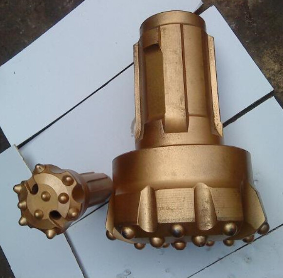 Spherical Buttons Concave Face DTH Drill Bits SD6 / DHD360 Down The Hole Tools