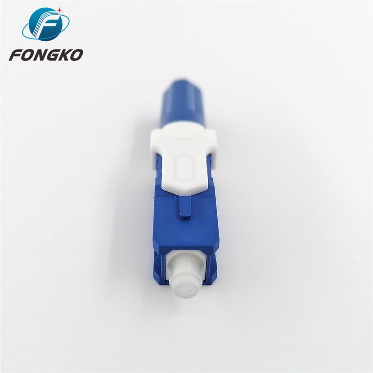 FONGKO Splice SC APC Fast Connector , Hot Melt Fiber Optic Quick Connector