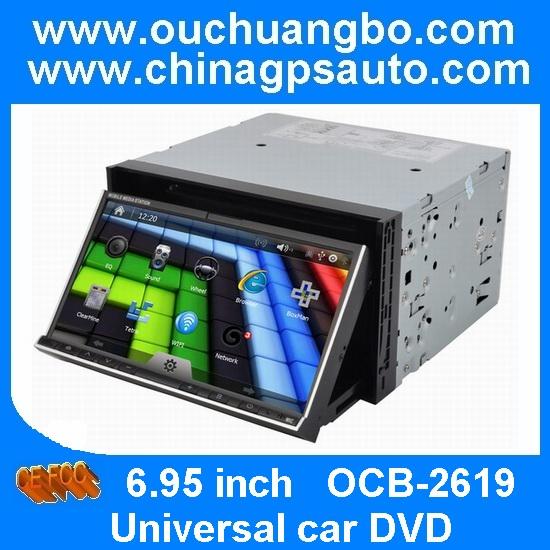 Ouchuangbo car stereo radio for Universal car DVD with gps navigation bluetooth