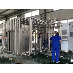 China Beverage Pasteurization Sterilizer Equipment SUS 316 5-10T/H Capacity on sale