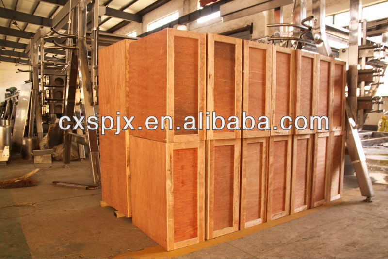 Poultry Automatic Slaughtering Machine 500-1000 BPH Chicken Slaughtering Line