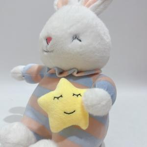 China 23CM Lovely Sitting Animal Rabbit Plush Toy For Kids on sale