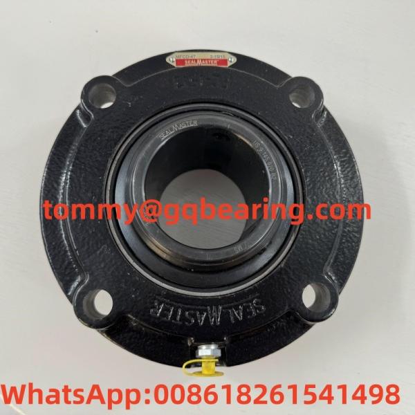 Seal Master MFCD-47 Black Oxided Flange Pillow Block Ball Bearing 2-15/16 Inch