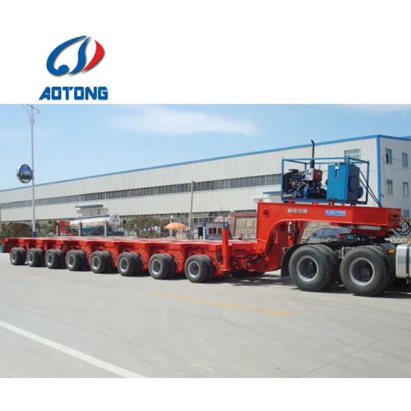 Multi Axles Bridge Girder Transport Semi-Trailer with Hydraulic Axis Steerable