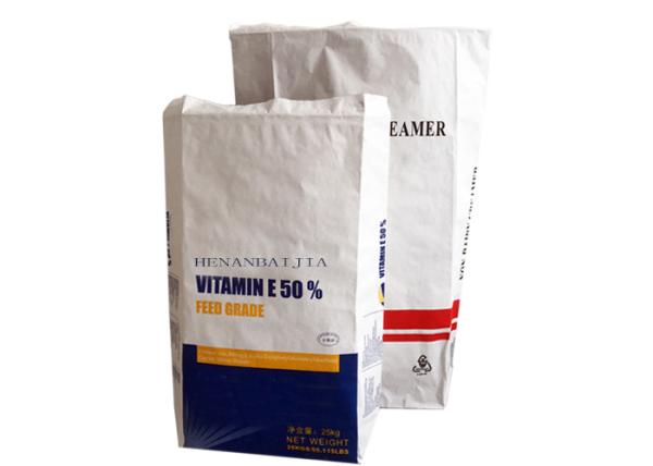 10kg - 50kg Kraft Paper Packaging Bag For Starch Maltose Powder Isomalto