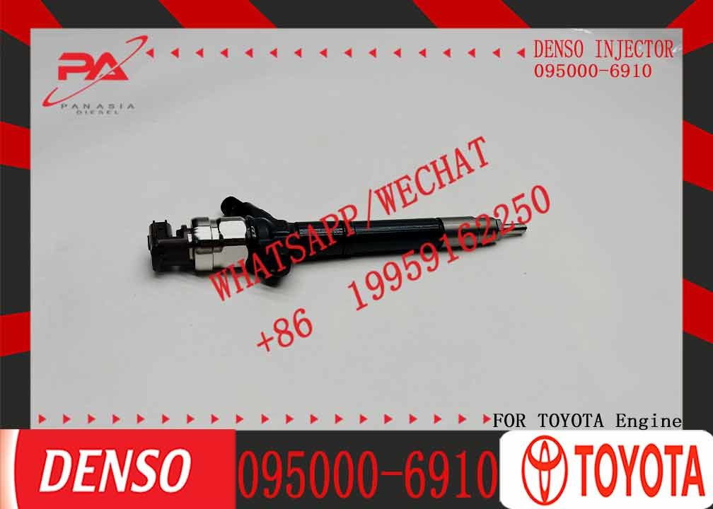 High Quality Common Rail Injector 095000-6230 095000-6910 095000-7270 for 1VD Diesel Nozzle Assembly Auto Parts