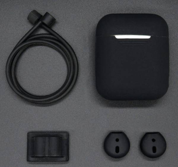Waterproof Mobile Phone Accessories Anti - Lost Rope + Silicone Case + Earphone