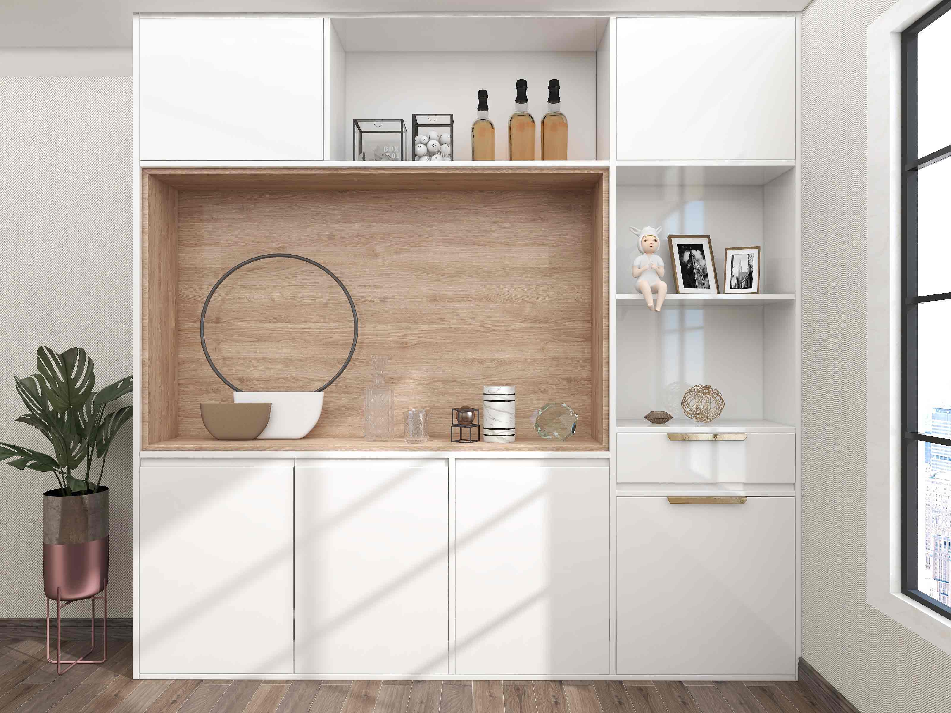 Furniture Decoration Kitchen Wall Sticker with 3D Oil Proof and Waterproof