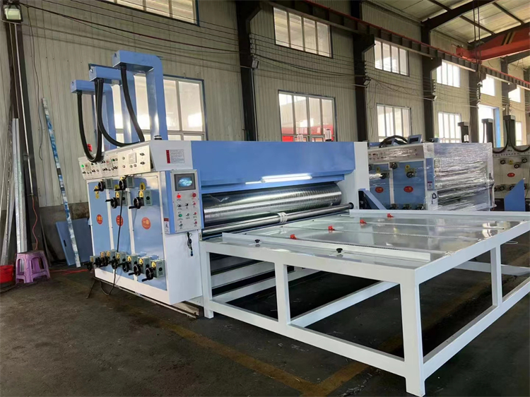 Hebei Liheng Semi-automatic Chain Corrugated Cardboard Printing Slotting Die Cutting Machine