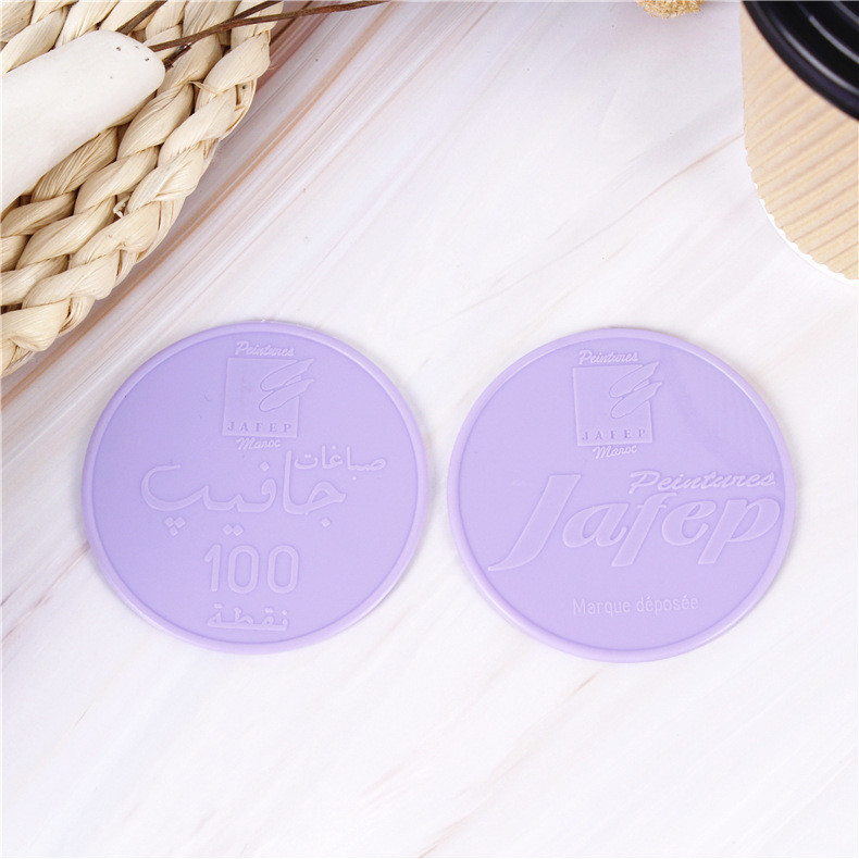 Promotional Custom Colorful Plastic Coins for Souvenir, Promotion, Sports, Award