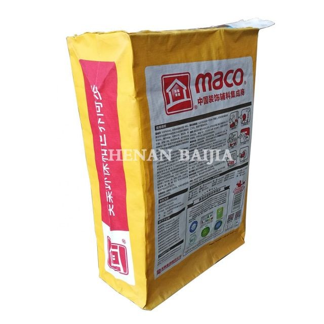 Sustainability Pasted Valve Paper Bags For Packaging Chemical Additive