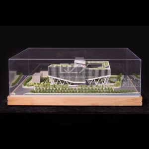 1:300 Scale Handmade 3D Print Architectural Model for Display and Study