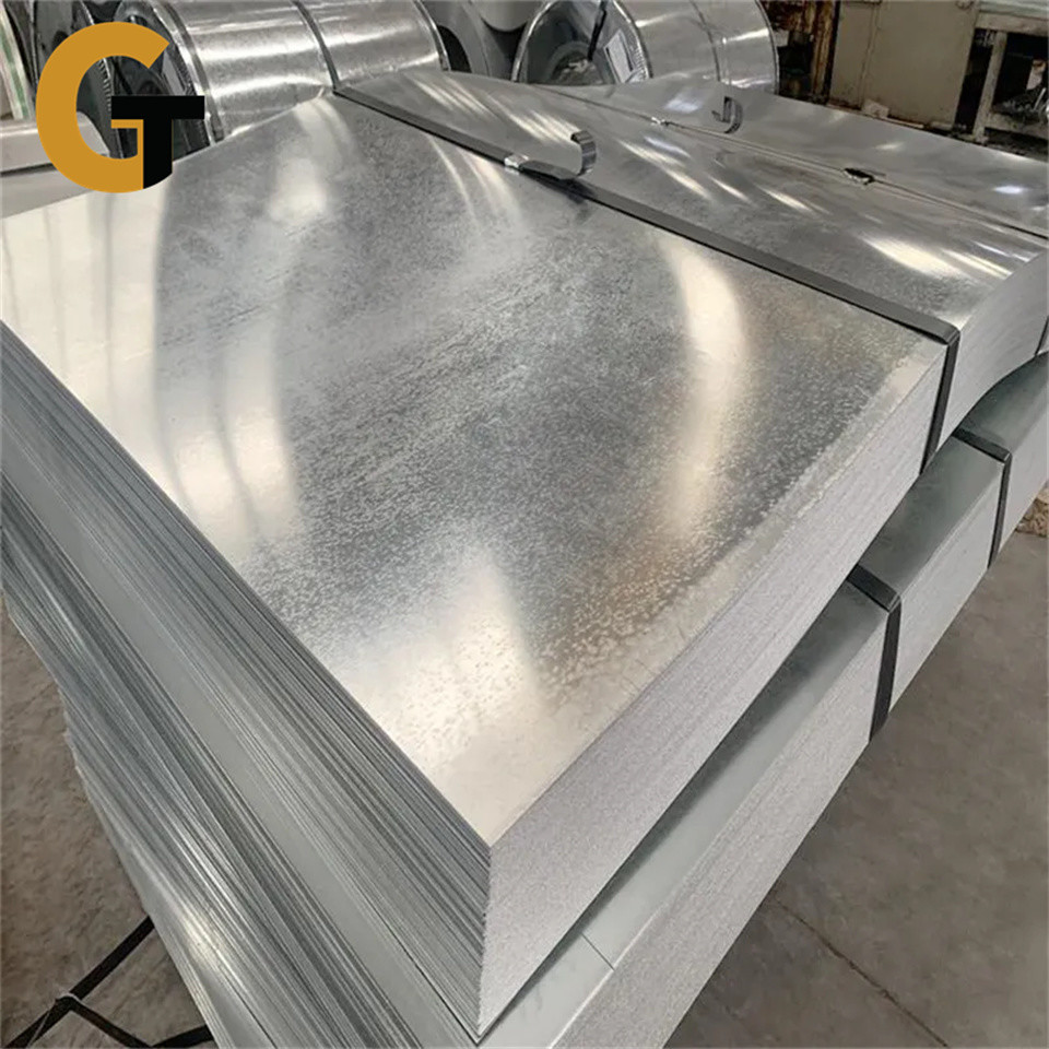 270-500MPa Tensile Strength Galvanized Steel Plate 1 4 Good Weldability