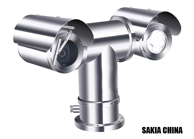 1.3MP 20X Long Distance Night Vision Explosion Proof PTZ Camera With Laser Lights