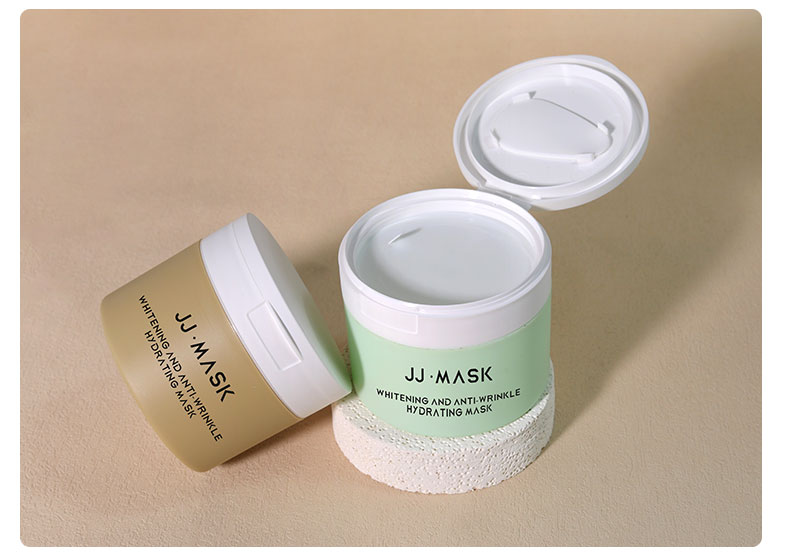 200g PP Scrub Mud Film Container Refillable Cosmetic Jars For Skin Care Cream Skincare Products Volume 250g/200g