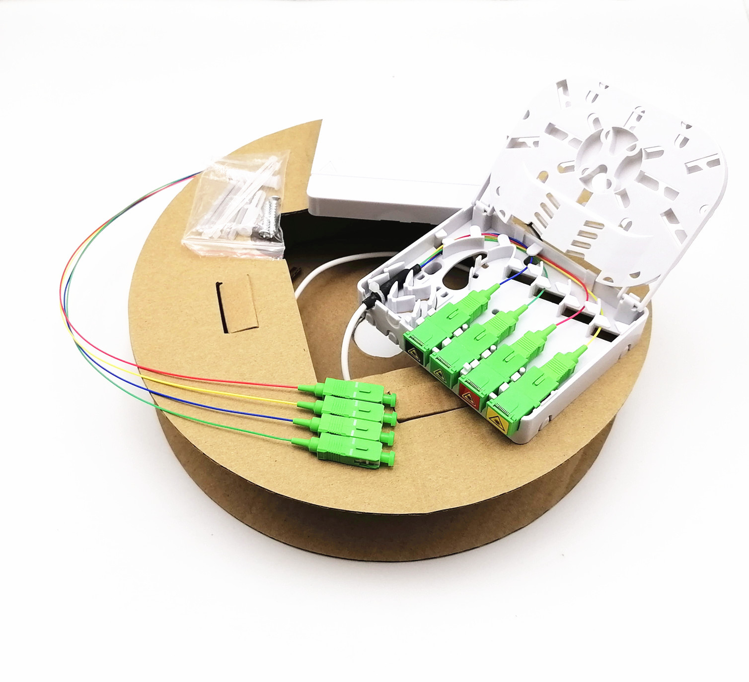 PC ABS ONT G657A2 SC APC Fiber Optic Termination Box