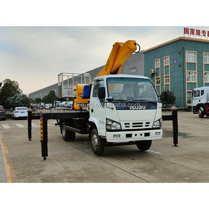 NMR KV100 NPR ISUZU 4x2 120HP 190HP 27 m 32 m 36 m Aerial Platform Truck