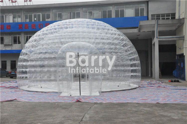 No Harm Inflatable Bubble Tent , Inflatable Transparent Tent For Camping Or Event