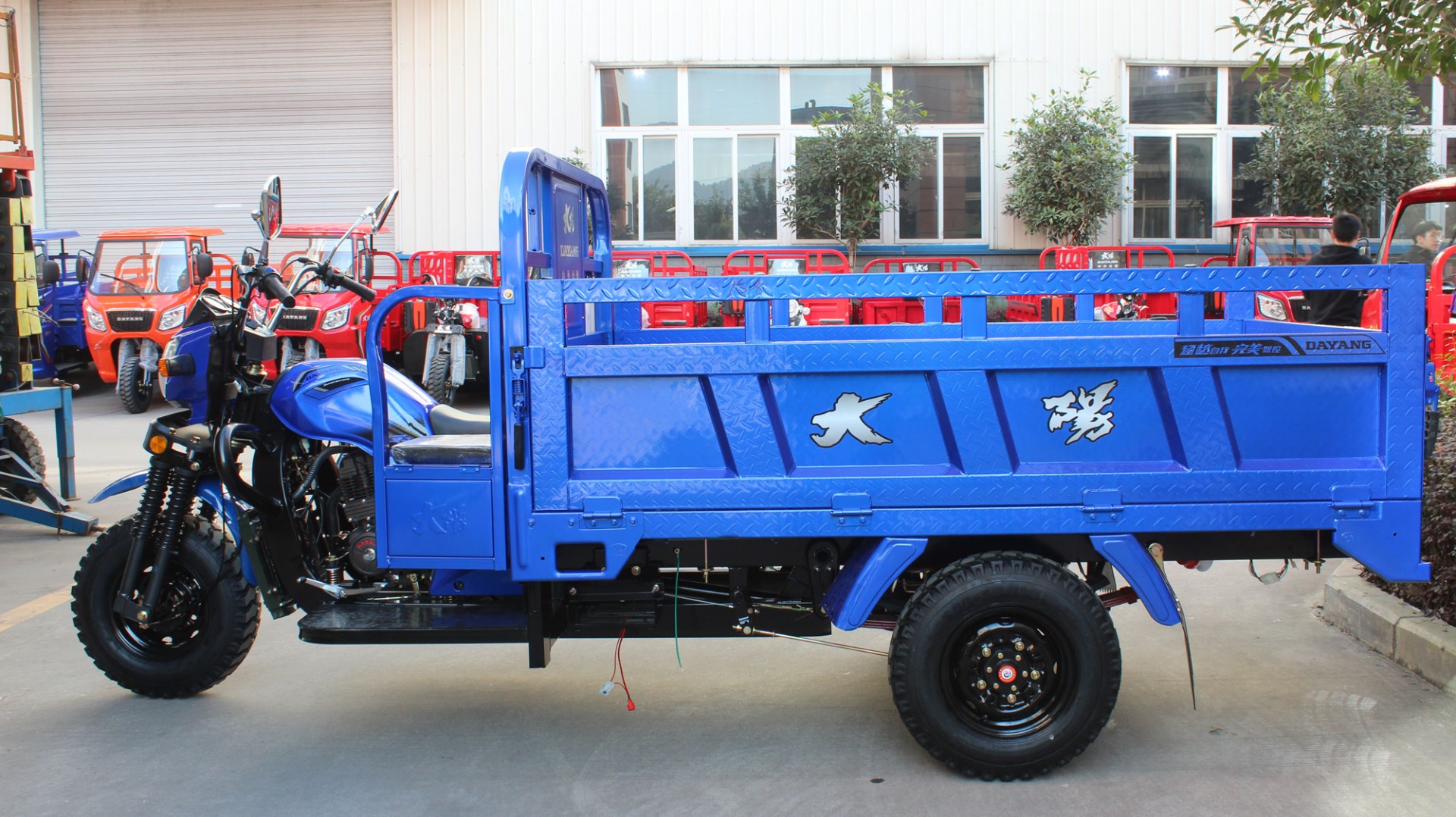 Versatile Motorized Tricycles Cargo Part Passenger Tricycle for Various Applications