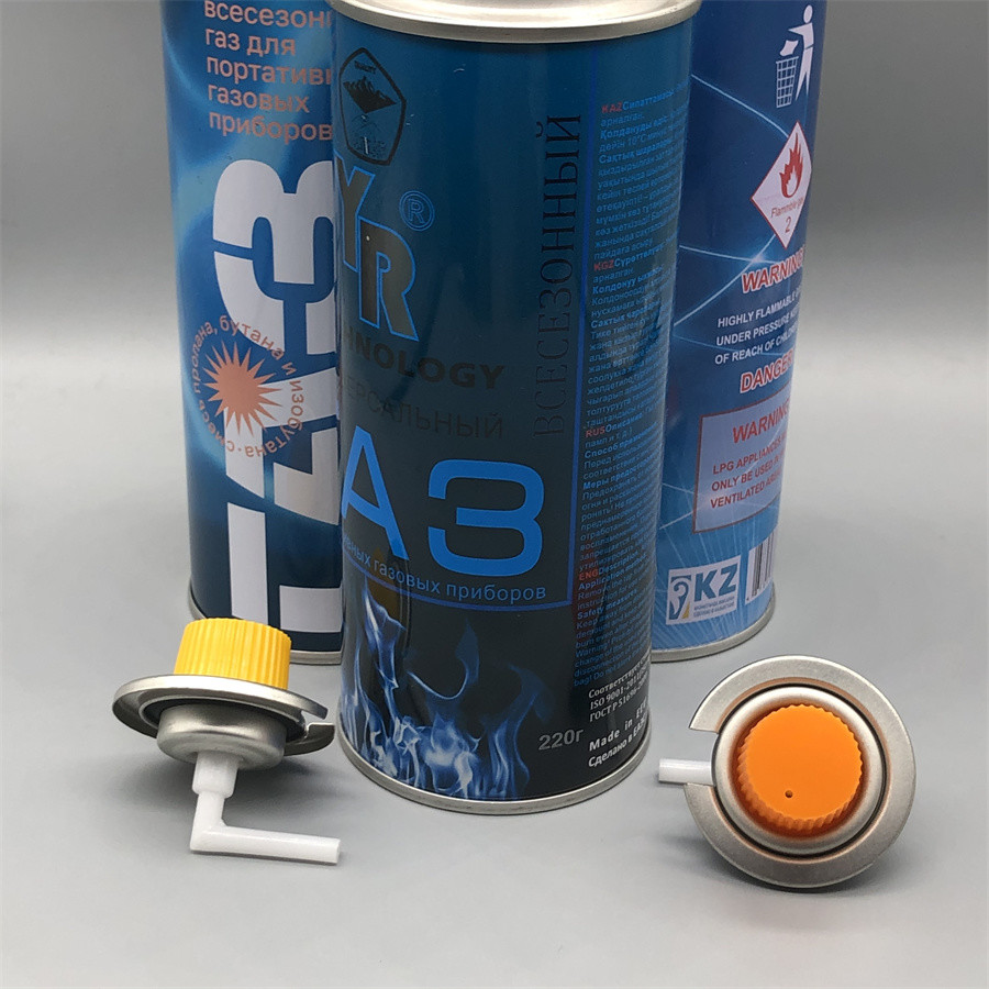 Premium Butane Propane Mix Gas Isobutane Cartridge for Outdoor Cooking