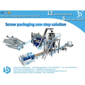 Hardware nails screws automatic weighing and filling box packing machine