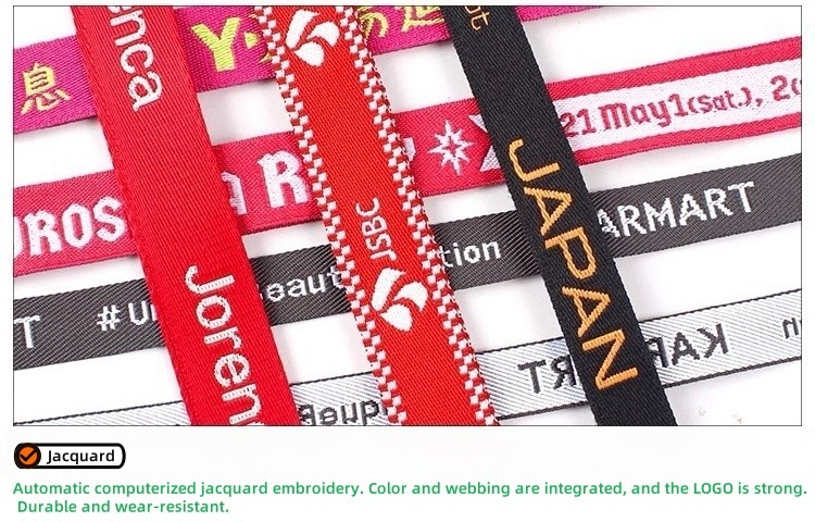 Fabric Stretch Daily Bible Verse Bracelets With NFC RFID Fabric Elastic Wristbands