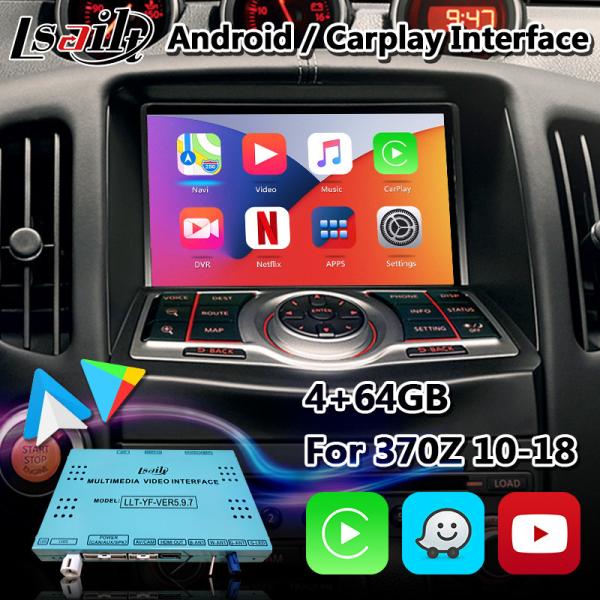 Lsailt Android Carplay Interface for Nissan 370Z With Wireless Android Auto