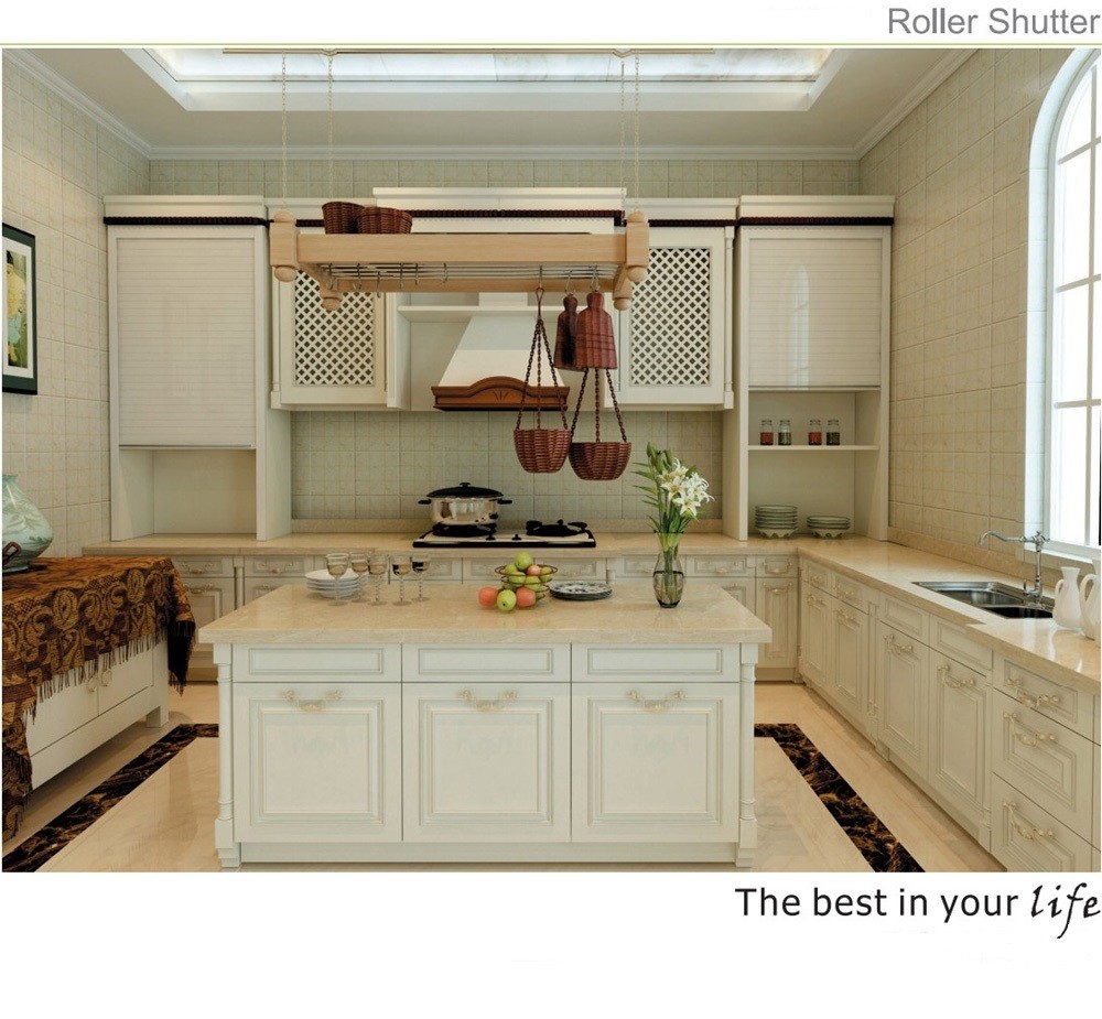 Kitchen Cabinet Roller Shutter Door Remote Control/Automatic Roll up Garage Door/Rapid