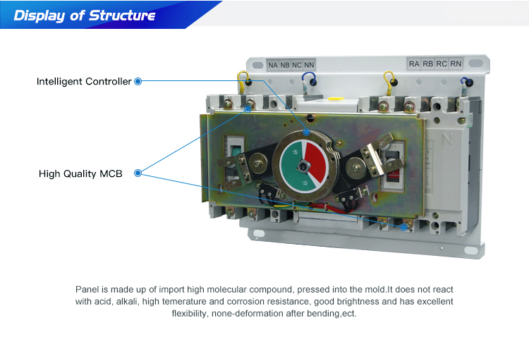 Good Quality New Arrivals Ats Dual Power Automatic Transfer Switch Inverter