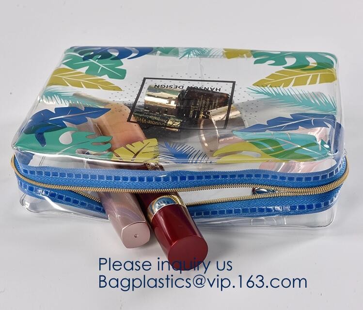 EVA High Quality Holographic neon New Design Custom PVC Jelly Bag Cosmetic Custom Make up Bag for Women BAGEASE PACKAGE