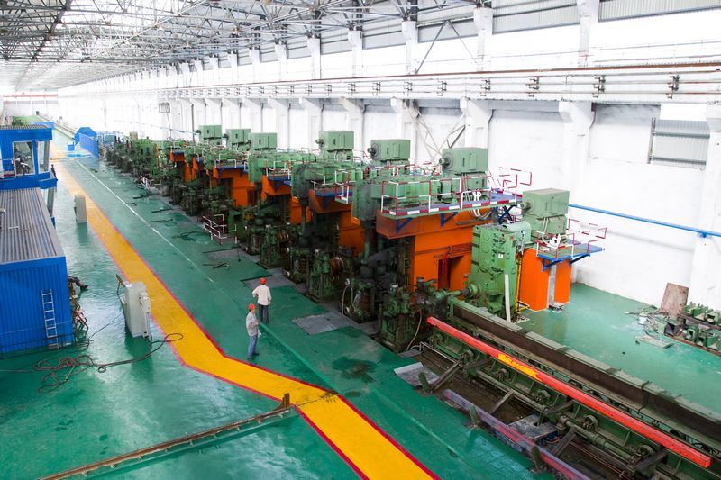 5T-35T Hot Rolling Mill Steel Bar Rebar Production Line High Performance