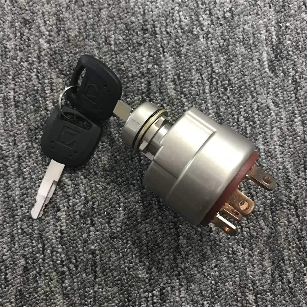 XCMG Excavator Lock XE60D XE135B/D XE150D XE210 XE370D XE200DA Ignition Switch Key
