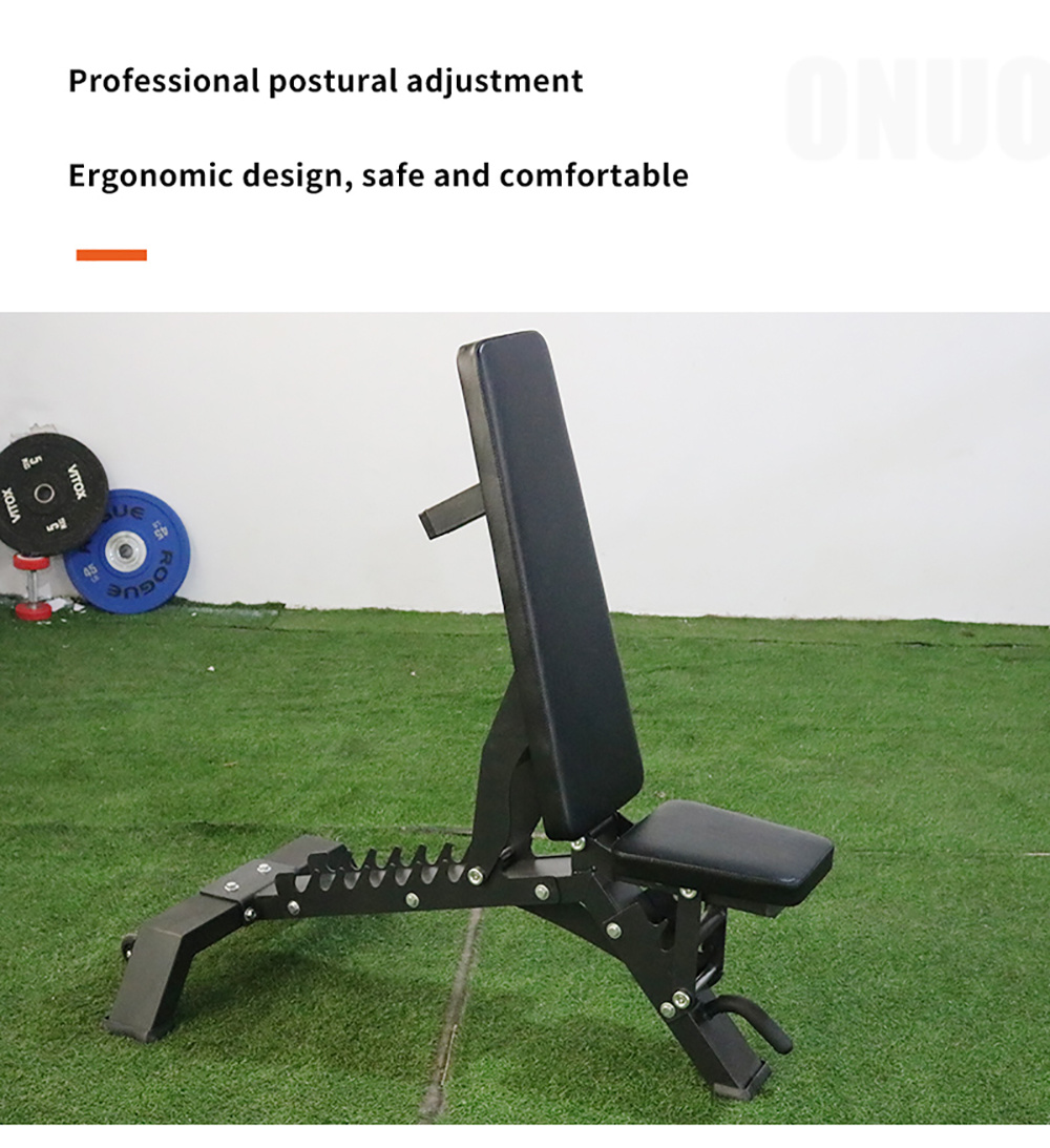 Adjustable Incline Dumbell Bench Gym Multi-Purpose with Leg Extension Weights Stand Rack Strength Training Benches