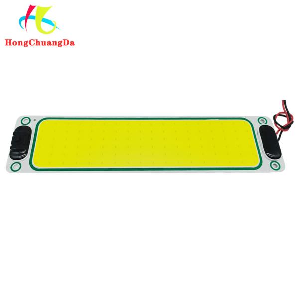 108 Beads Cob Truck Compartment Indoor Lamp Board 12V Car Reading Lamp Ultra