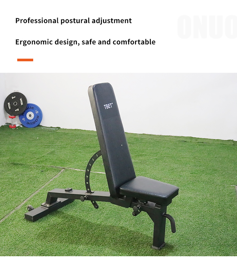 Weight Training Commercial Gym Fitness Equipment Super Adjustable Gym Bench