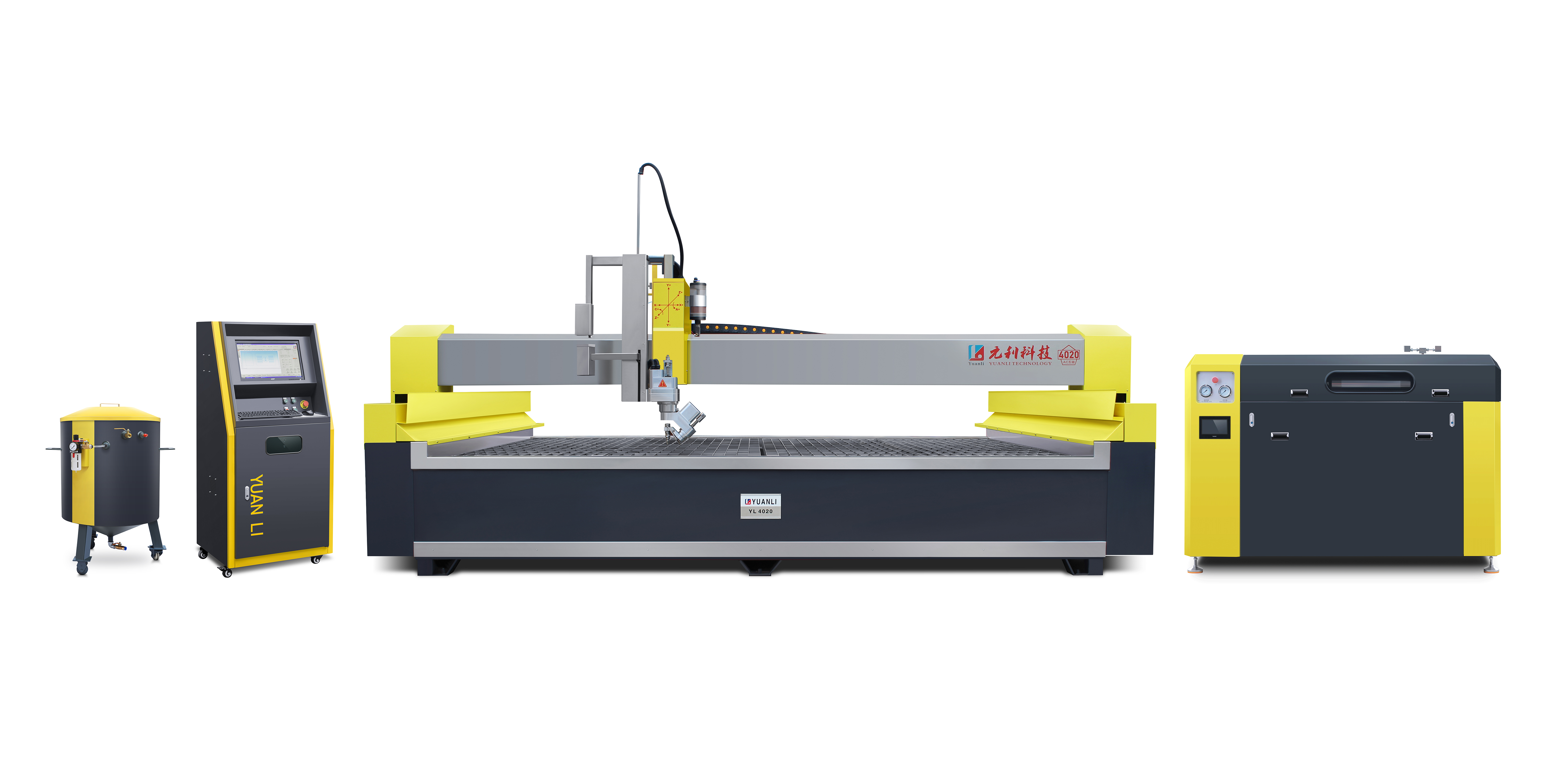 Fully Automatic 5 Axis Cutting Machine Waterjet CNC Marble Cutting Machine