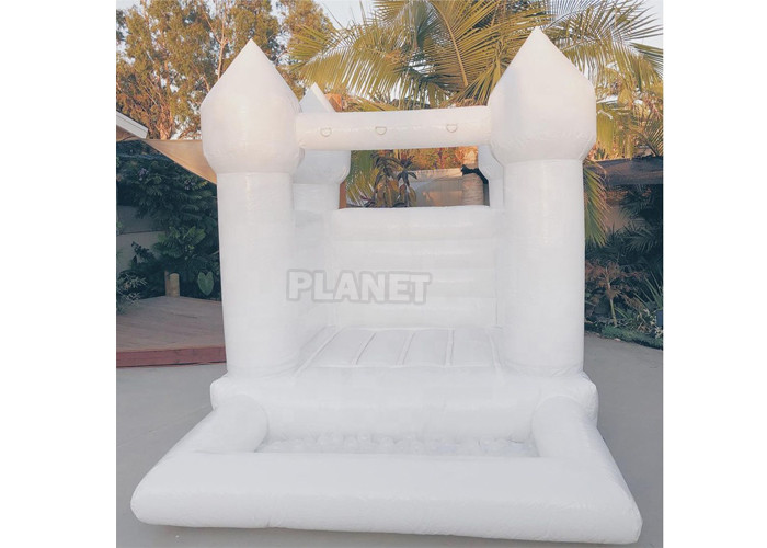 Decoration Wedding Outdoor Mini Jumping Inflatable Bouncer White Bounce House
