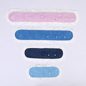 Large Suface Easy To Replace Cleanroom Microfiber String Mop For ESD Workshop