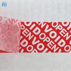 Custom Security Label Stickers with Offset/Silk Screen/Digital Printing on Paper