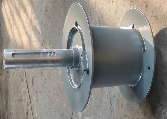 Cable Winding Hoist Crane, Wire Rope Winch Drum For Ship Boat Anchor Windlass