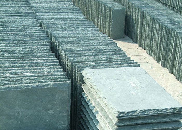 Anti - Scratch Slate Tiles And Flagstone , Natural Stone Slate Roofing Tiles