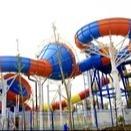 Family Game Fastest Water Park Water Slide , People Going Down Tantrum Water