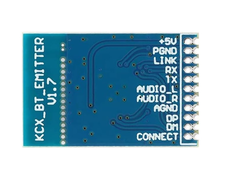 KCX_BT_EMITTER_V1.7 Bluetooth 5.3 audio transmitter and receiver two-in-one module board Stereo wireless music transmission transceiver module