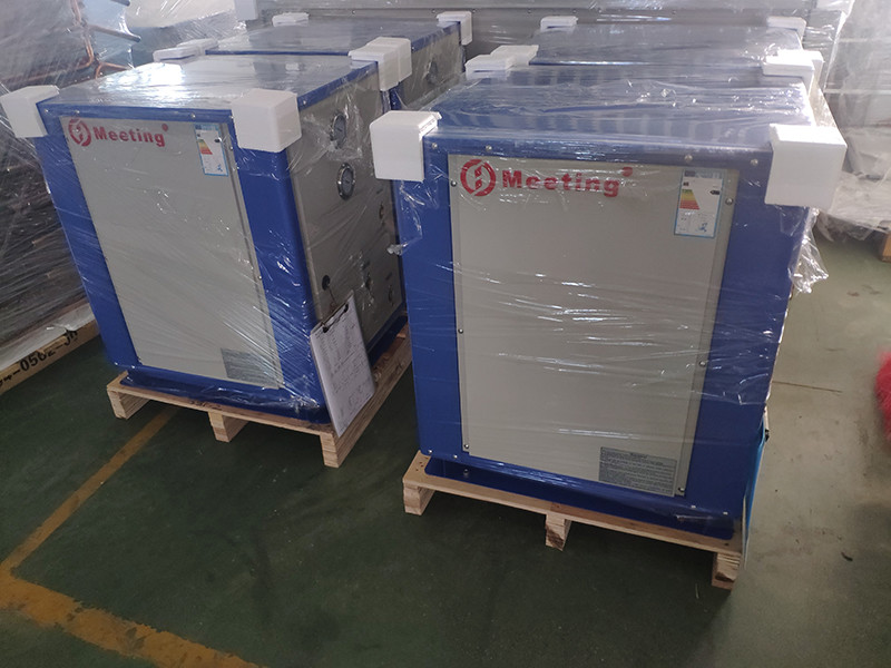 Meeting 19kw Mds50d Brazed Plate Heat Exchanger For Hot Water Heating / Cooling Function Of Ground Source Heat Pump