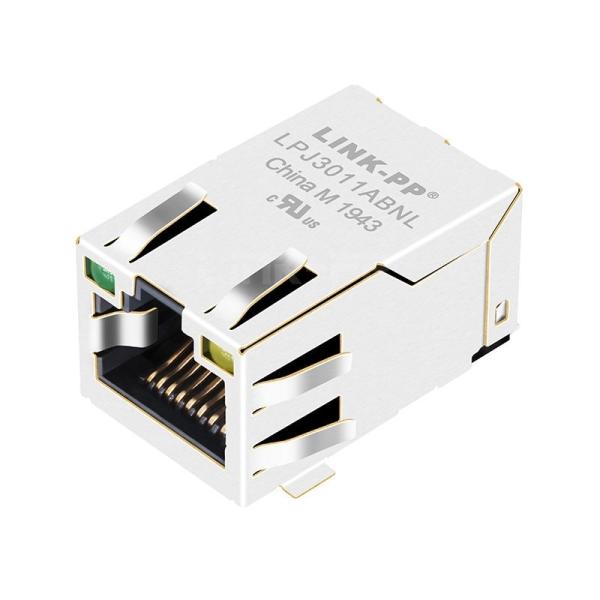 WE 7498010210A Compatible LINK-PP LPJ3011ABNL SMD RJ45 Jack With 10/100 Base-T